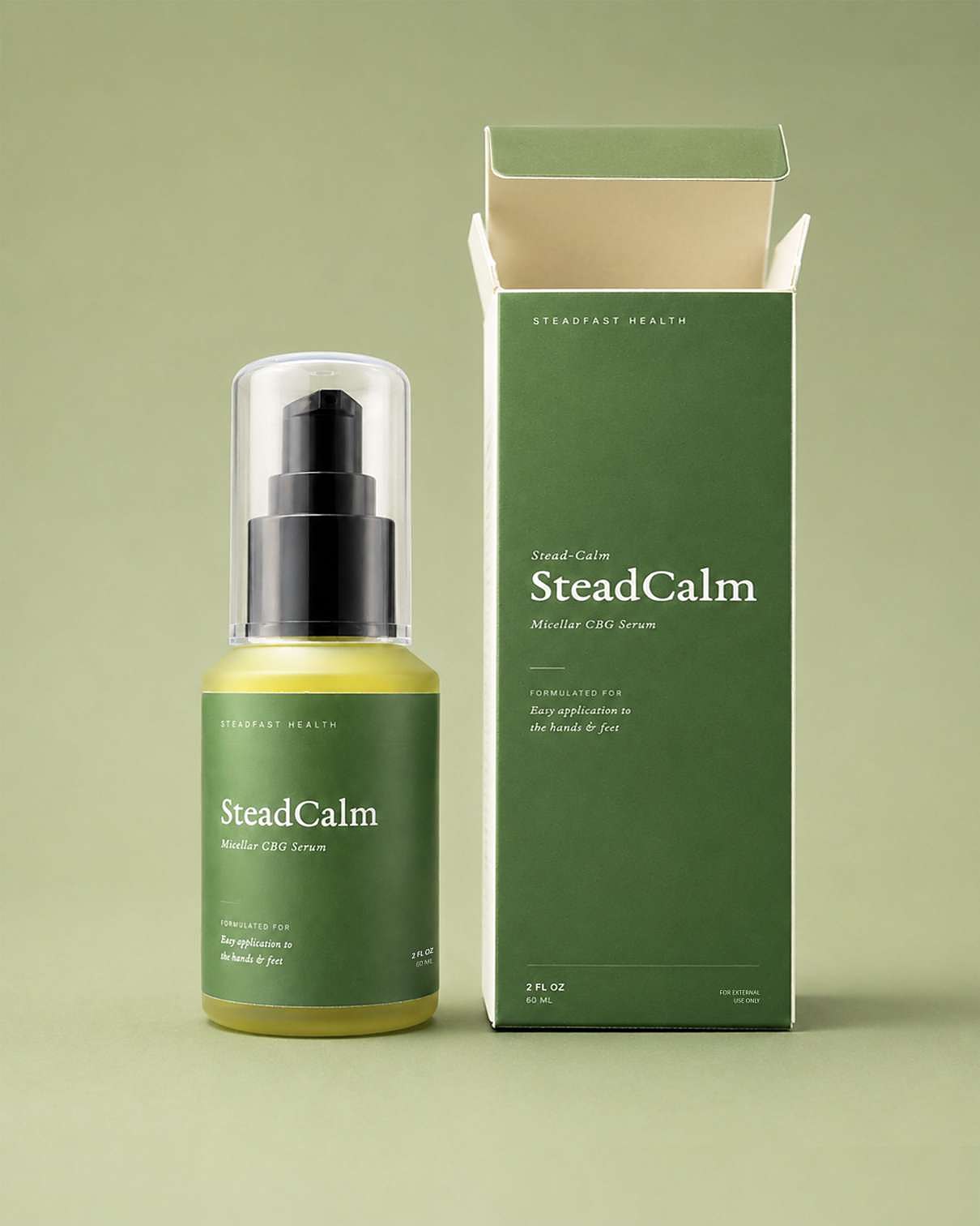 SteadCalm™ Micellar CBG Serum | Daily Nerve Wellness Support
